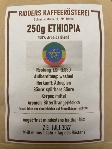 Espresso Ethiopia