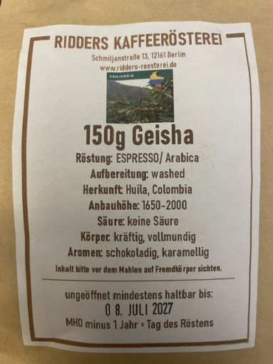 Espresso Geisha