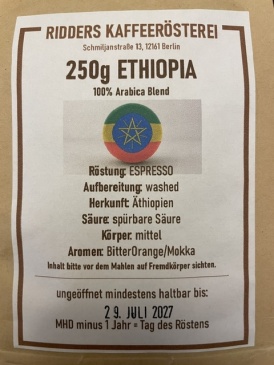 Espresso Ethiopia