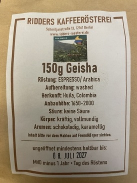 Espresso Geisha